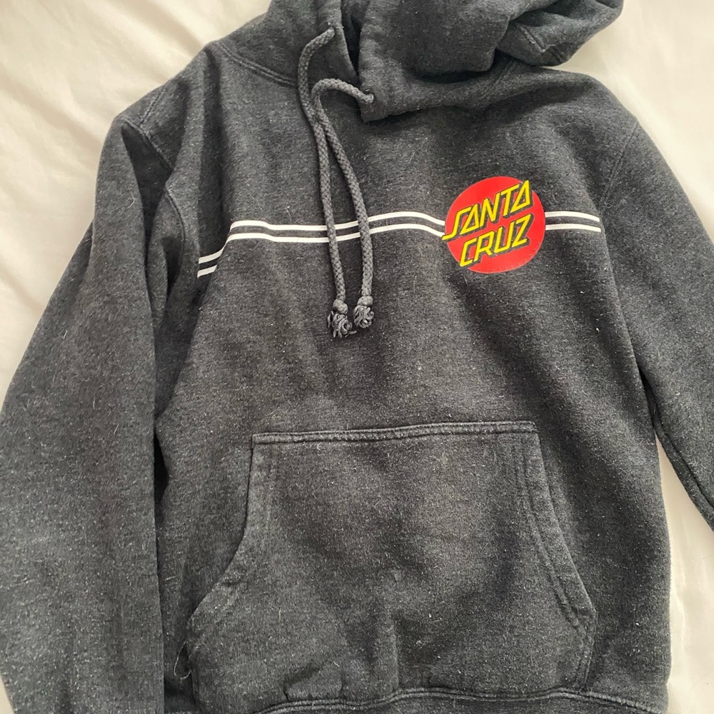 Grey kids Santa Cruz sweatshirt